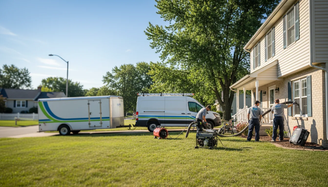 Flooded Basement Restoration And Cleanup With Repair in Ullin, IL near me